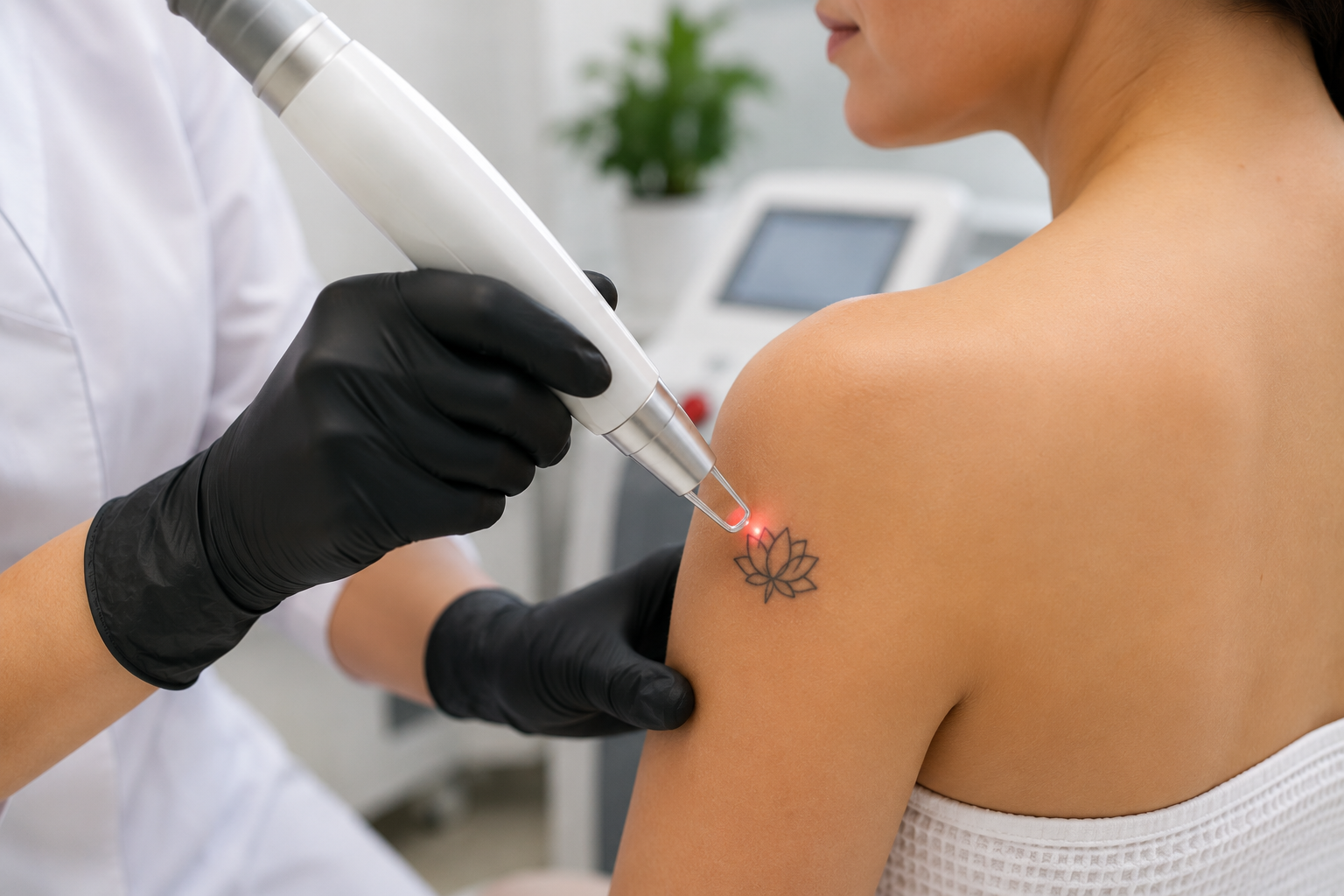 DESPIGMENTACIÓN DE TATUAJE: comienza a borrar lo que ya no quieres.